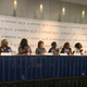 (L-R)Naomi Wadler, Judith Browne Dianis, Rep. Ayanna Pressley, Lily Eskelsen Garcia, Wakumi Douglas, Lindsa McIntyre, Sade Ratliff, R. Monique Morris